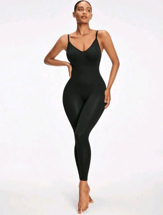 2pcs Sleeveless Bodycon Jumpsuit