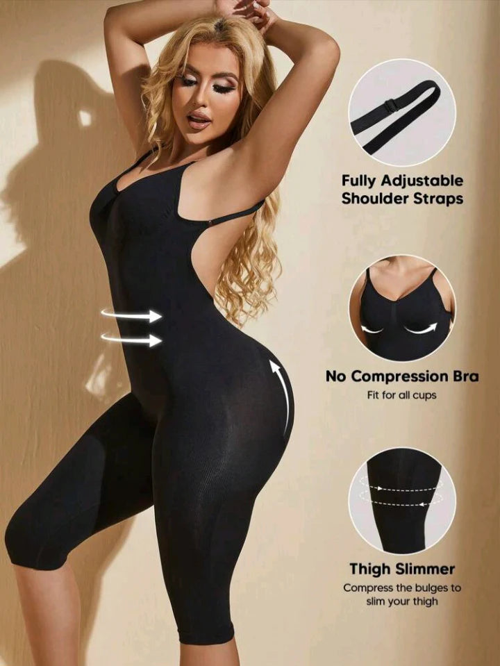 Backless Tummy Control Bodysuit