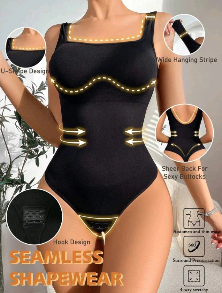 Seamless Body Shaper Bodysuit